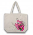 Magenta Squeeze Tote Bag